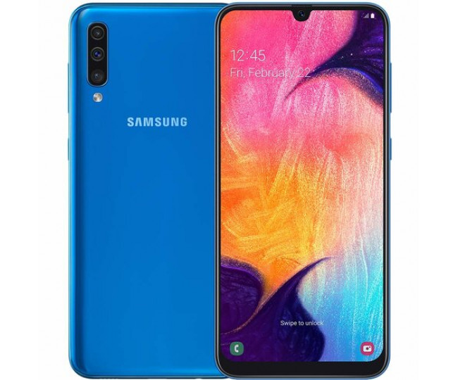 Samsung Galaxy A50 A505F 4/64GB Blue (SM-A505FZBUSEK) (UA UCRF)