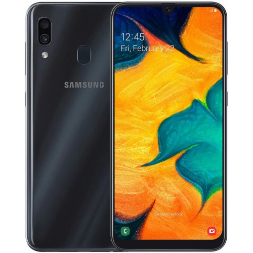 Samsung Galaxy A30 A305F 4 / 64GB Black (SM-A305FZKOSEK) (UA UCRF)