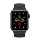 Apple Watch Series 5 GPS 40mm Space Gray Aluminum w. Black b.- Space Gray Aluminum (MWV82)