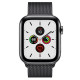 Apple Watch Series 5 LTE 44mm Space Black Steel w. Space Black Milanese Loop - Space Black Steel (MWW82 / MWWL2)