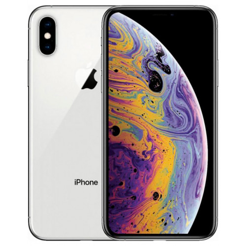 iPhone XS Max 256gb, Dual Sim Silver (MT752)