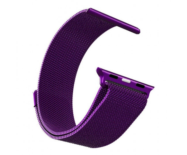Ремінець для Apple Watch 38mm Milanese Loop Purple