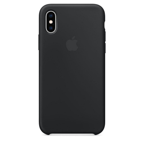 Чохол для смартфона Apple iPhone XS Silicone Case - Black (MRW72)