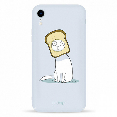 Чохол Pump Tender Touch Case for iPhone XR Cat in the Bread (PMTTXR-1/118G)