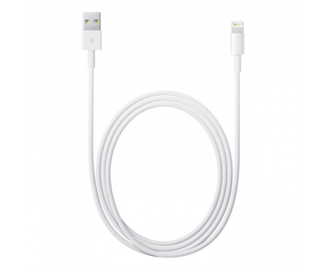 USB кабель для iPhone 5/6/7 моделей шнур 1 м белый 18-1121
