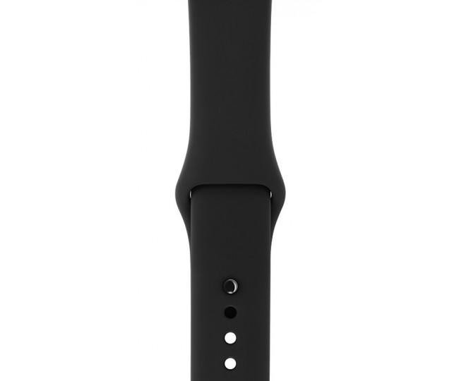 Apple Watch Series 3 GPS 38mm Space Gray with Black Sport Band (MTF02) 
