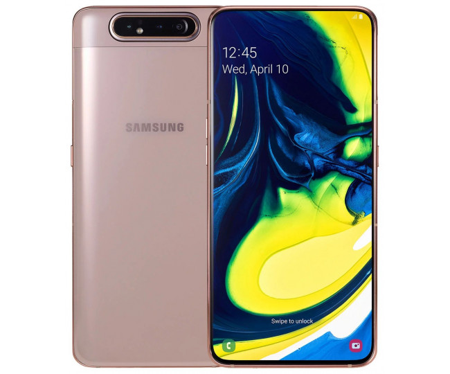 Samsung Galaxy A80 A805F 8/128GB Gold (SM-A805FZDDSEK) (UA UCRF)