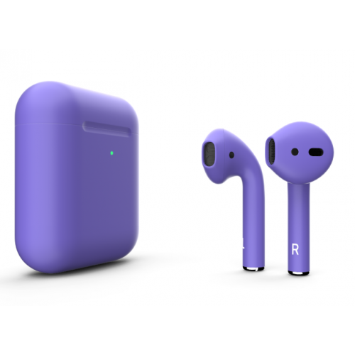 Наушники Apple AirPods 2 MRXJ2 с беспроводной зарядкой Ultra Violet Matte (Фиолетовые матовые)