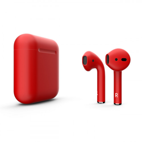 Навушники Apple AirPods 1 MMEF2 Red Matte (Червоні матові)