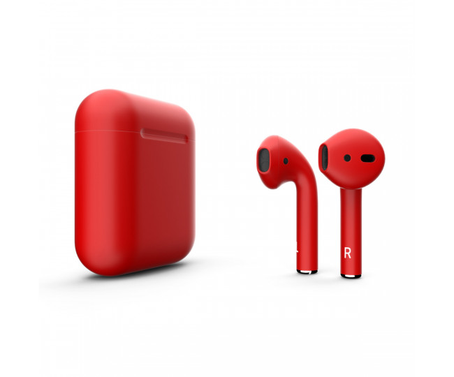 Навушники Apple AirPods 1 MMEF2 Red Matte (Червоні матові)