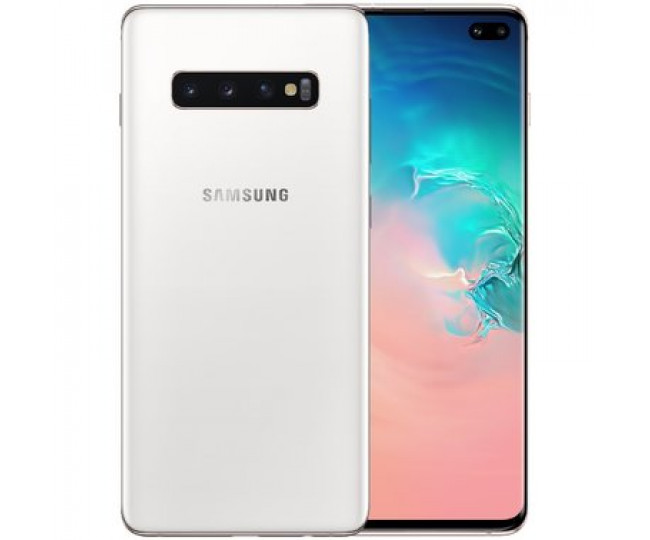 Samsung Galaxy S10 Plus SM-G975 DS 512GB Ceramic White (SM-G975FCWG)