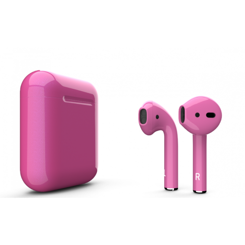Наушники Apple AirPods 2 MV7N2 Barbie Pink Gloss (Розовые глянцевые)