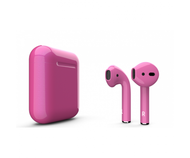 Наушники Apple AirPods 1 MMEF2 Barbie Pink Gloss (Розовые глянцевые)