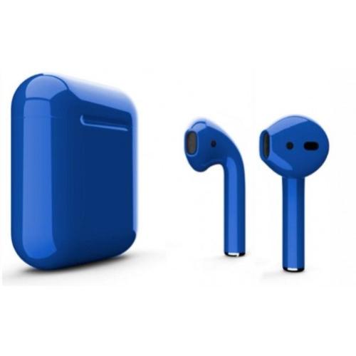 Навушники Apple AirPods 1 MMEF2 Blue Gloss (Сині глянцеві)