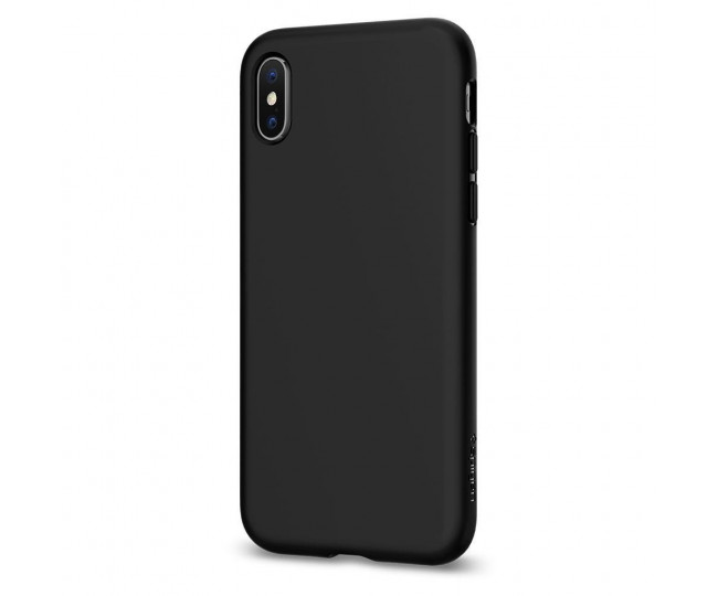 Spigen iPhone X Case Liquid Crystal Matte Black 057CS22119