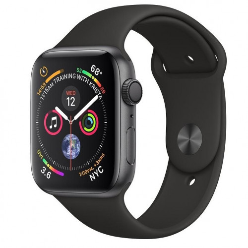 Apple Watch Series 4 GPS 40mm Gray Alum. w. Black Sport b. Gray Alum. (MU662) Розпаковані