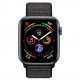 Apple Watch Series 4 GPS + LTE 44mm Gray Alum. w. Black Sport l. Gray Alum. (MTUX2)