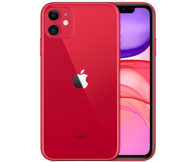 Apple iPhone 11 128GB Dual Sim Product Red (MWN92)