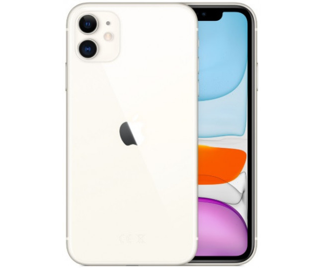 Apple iPhone 11 64GB Dual Sim White (MWN12)