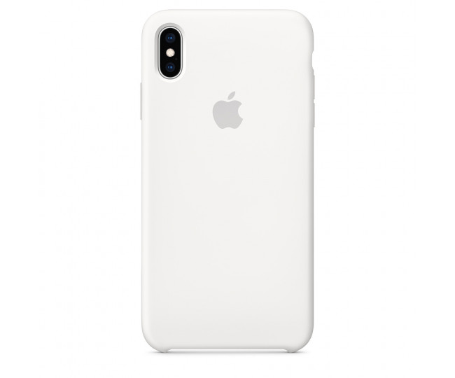 Чохол Apple Original Silicone для iPhone XS Max White