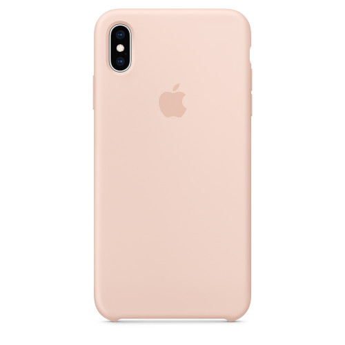 Чохол Apple Original Silicone для iPhone XS Max Pink Sand