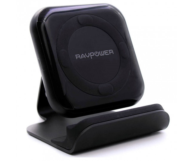 Бездротове зарядний пристрій RAVPower 10W Fast Wireless Charger Stand (RP-PC070)