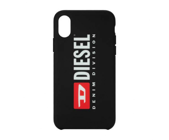 Чохол Incase Diesel Denim для iPhone X / XS Black Denim / Light Grey Logo (DIPH-013-BDLGL)