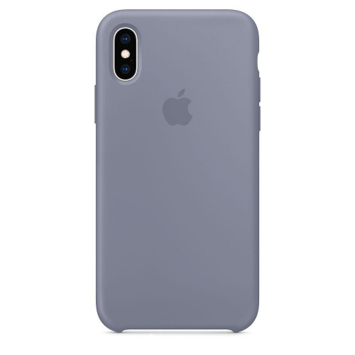 Apple iPhone XS Silicone Case - Lavender Gray (MTFC2)