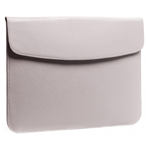 Чохол Gmakin Leather Case for MacBook 13 Light Gray (GML07)