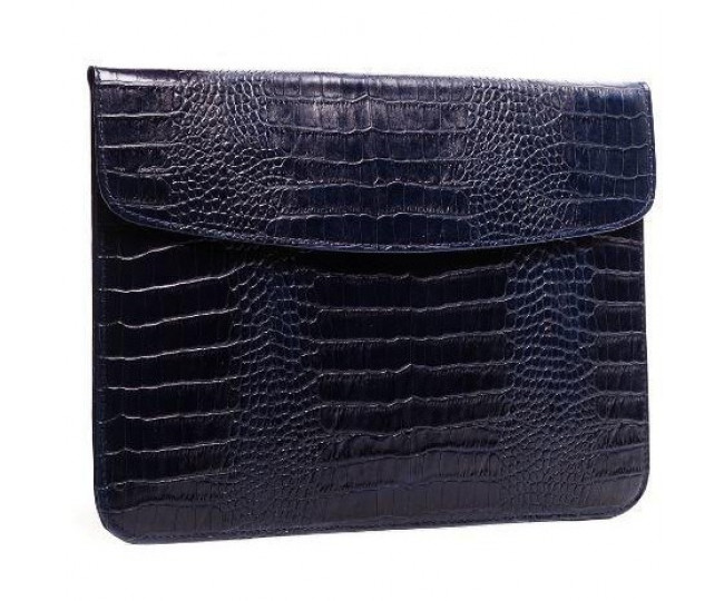 Чохол Gmakin Leather Case Slim for MacBook 13 Blue (GML09)