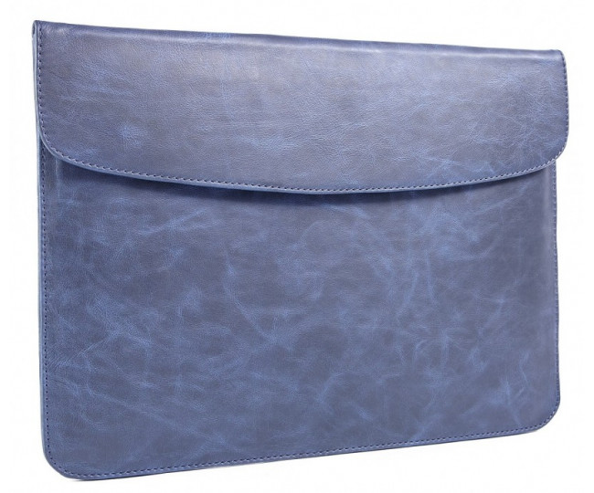 Чохол Gmakin Leather Case Vintage for MacBook 13 Blue (GML12)