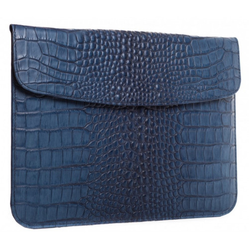 Чохол Gmakin Leather Case Slim for MacBook 13 Dark Blue (GML32)