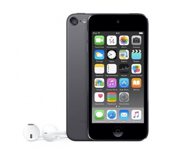 Мультимедийный портативный проигрыватель Apple iPod touch 6Gen 32GB Space Gray