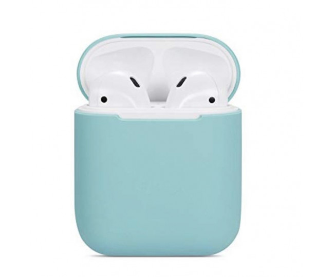 Чохол для Airpods Silicon Case Turquoise