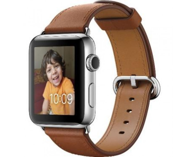 Ремешок для Apple Watch 42mm Hermes Buckle Classic Brown
