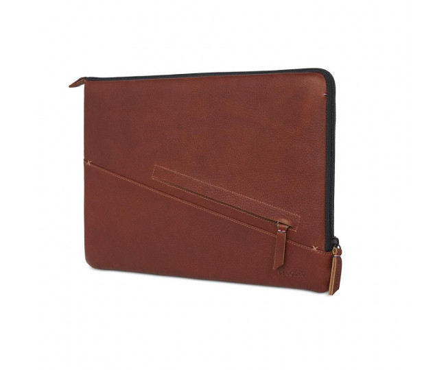 Чохол для ноутбука DECODED Leather Sleeve with Zipper MacBook Pro 13 Brown (D7M13SS2CBN)