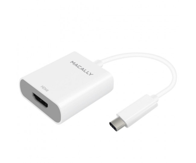 Адаптер Macally Adapter USB-C to HDMI 4K White (UCH4K60)