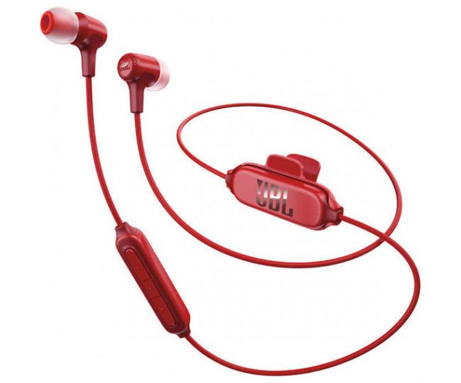Наушники с микрофоном JBL E25BT Red