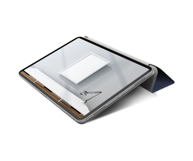 Чохол Macally Smart Folio Blue для iPad Pro 11 (2018) (BSTANDPRO3S-BL)