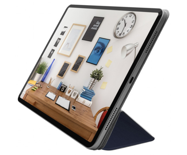 Чохол Macally Smart Folio Blue для iPad Pro 12.9 (2018) (BSTANDPRO3L-BL)