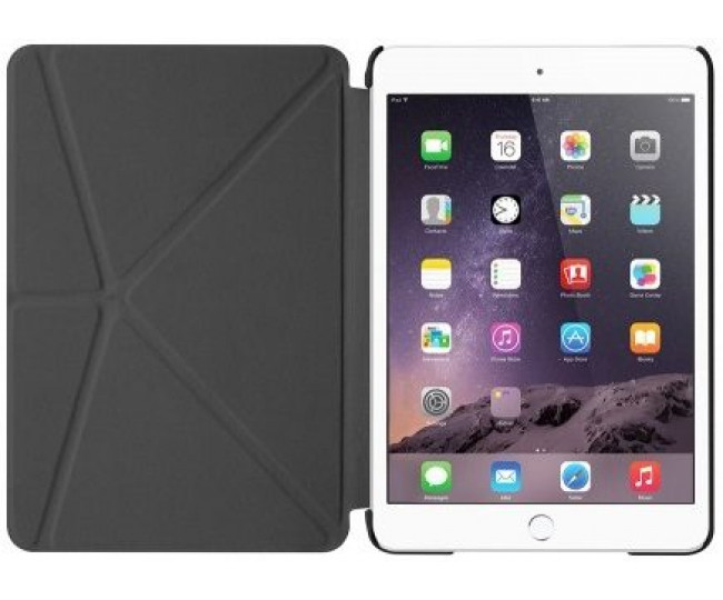 Обкладинка-підставка для планшета LAUT Origami Trifolio for iPad Mini 4 Black (LAUT_IPM4_TF_BK)