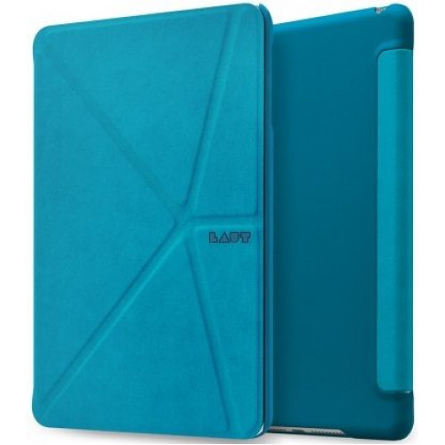 Обкладинка-підставка для планшета LAUT Origami Trifolio for iPad Mini 4 Blue (LAUT_IPM4_TF_BL)