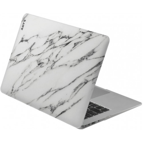 Чохол-обкладинка для ноутбука LAUT Huex Marble для Apple MacBook Air 13 White (LAUT_MA13_HXE_MW)