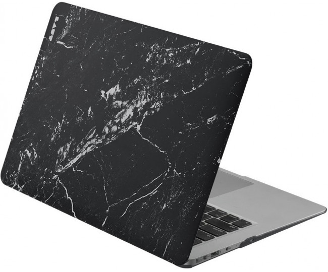 Чохол-обложка для ноутбука LAUT Huex Marble для Apple MacBook Pro 13 Retina Black (LAUT_13MP16_HXE_MB)