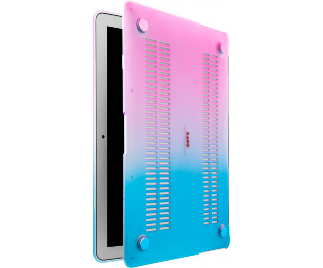 Чохол-обложка для ноутбука LAUT Huex для MacBook Air 13 Pink/Blue (LAUT_MA13_HX_PBL)