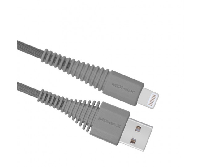 Kабель Momax TOUGH Link 1.2m USB to Lightning Gray (DL8A)