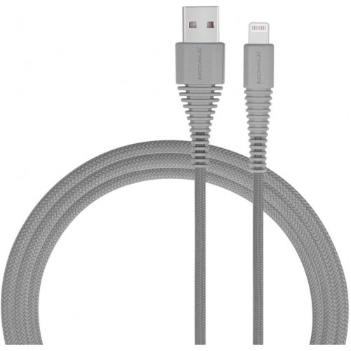 Kабель Momax TOUGH Link 1.2m USB to Lightning Gray (DL8A)