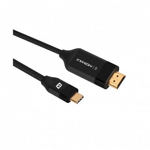 Кабель Momax Elite link Type C to HDMI 4K Black (DTH1D)