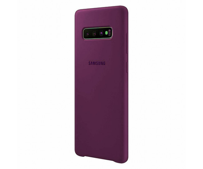 Чохол Samsung Silicone Cover для Samsung Galaxy S10+ Purple