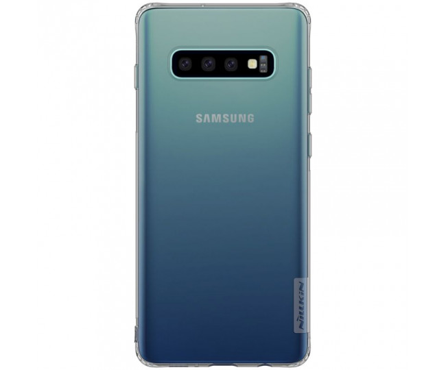 Чохол Nillkin Nature Series TPU для Samsung Galaxy S10 Gray-Clear